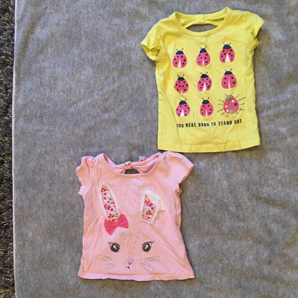 2 Carter’s shirts; size 2T